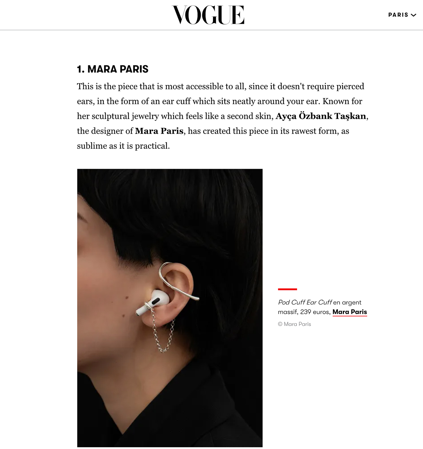 Vogue - 7 pretty and practical Airpod accessories so you will never lose yours again by Emeline Blanc