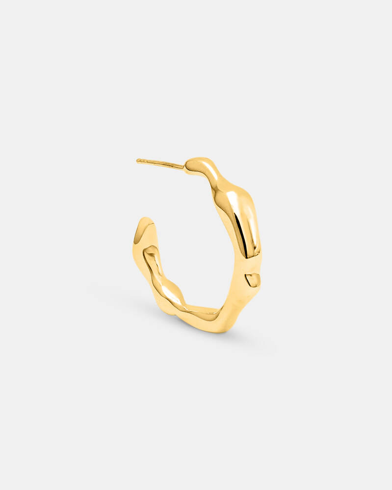 Night Dream Earrings In Gold Vermeil