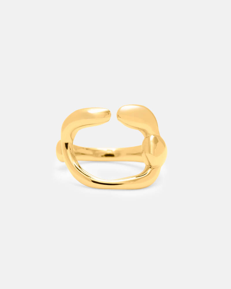 Hope Core Ring in Gold Vermeil