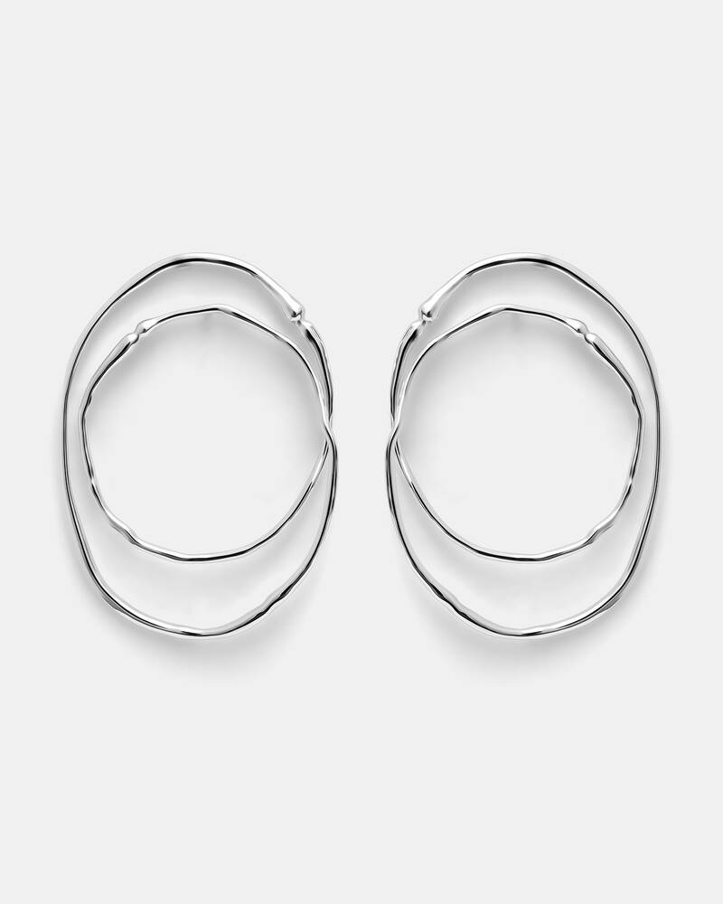 Hope Small Double Hoop Earrings