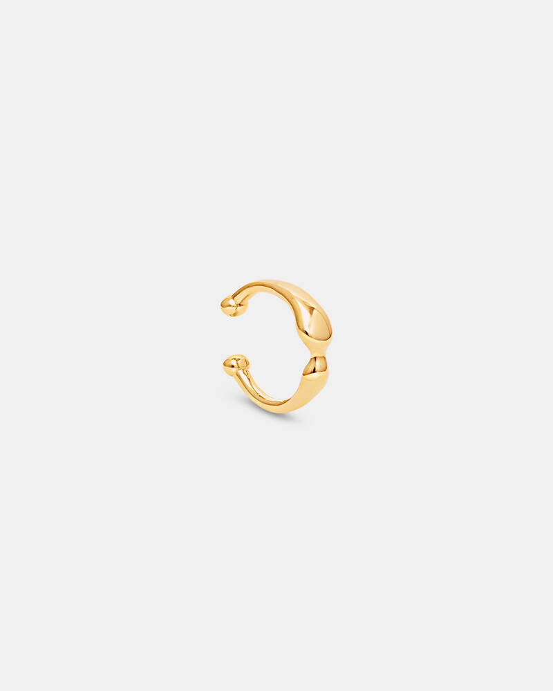 Hope Ear Cuff in Gold Vermeil