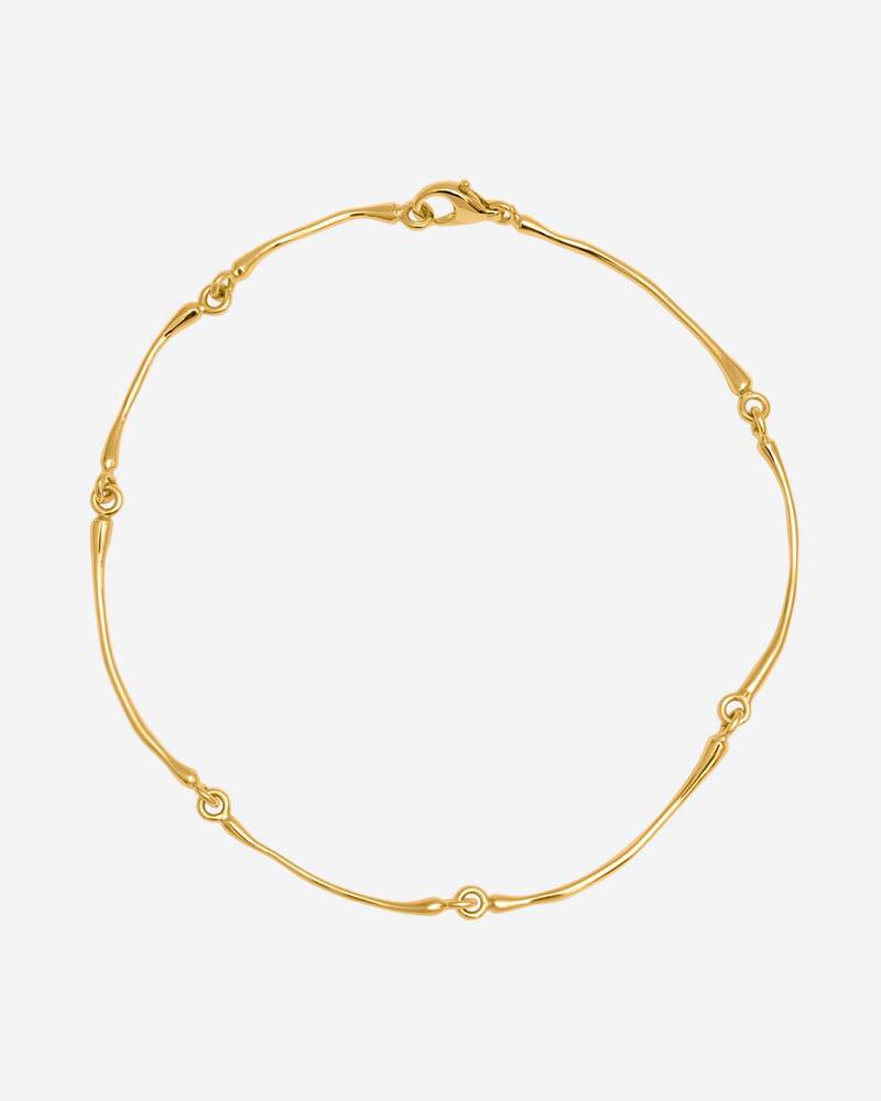 Hope Articulated Choker Necklace in Gold Vermeil
