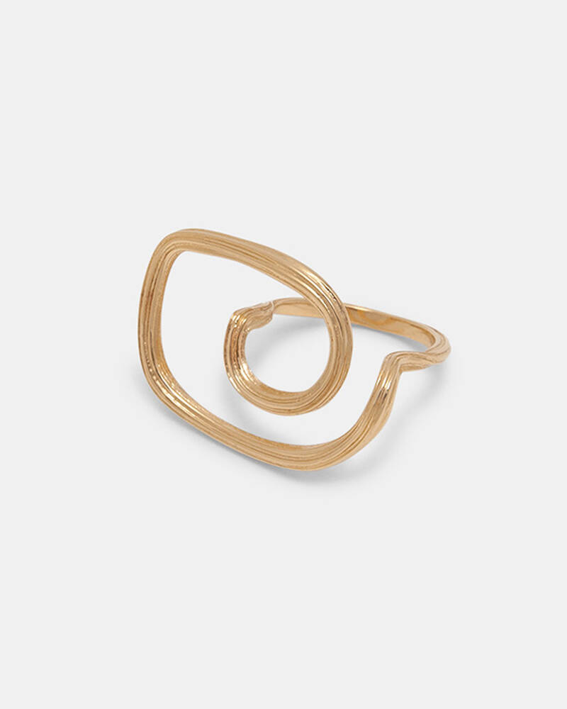 Eli Ring in Gold Vermeil