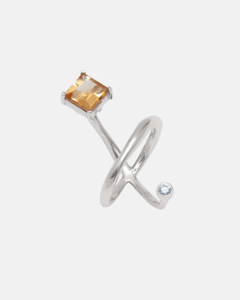 Mies Ring with Citrine
