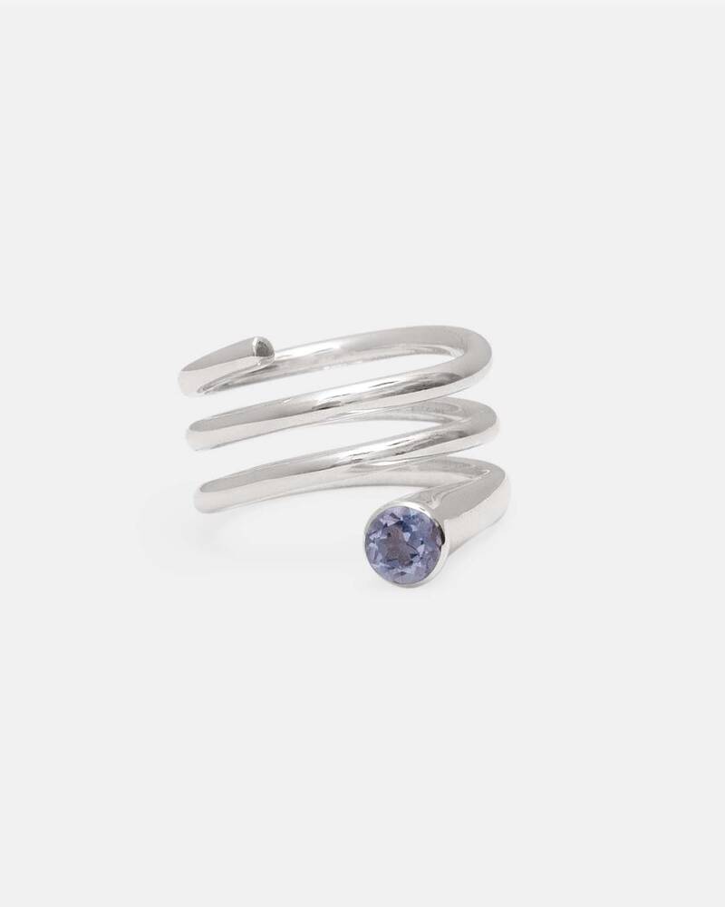Vera D Ring with Amethyst