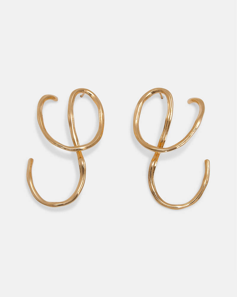 Aino Earrings in Gold Vermeil