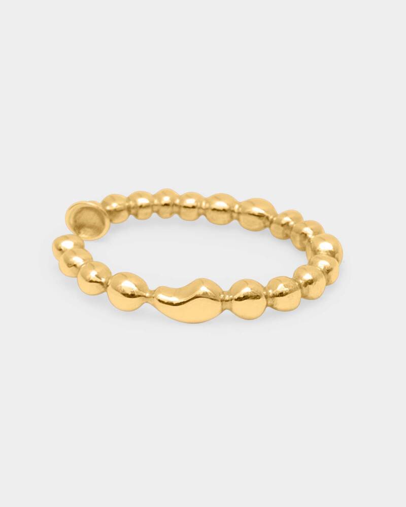 Memories Hoop Ear Cuff in Gold Vermeil
