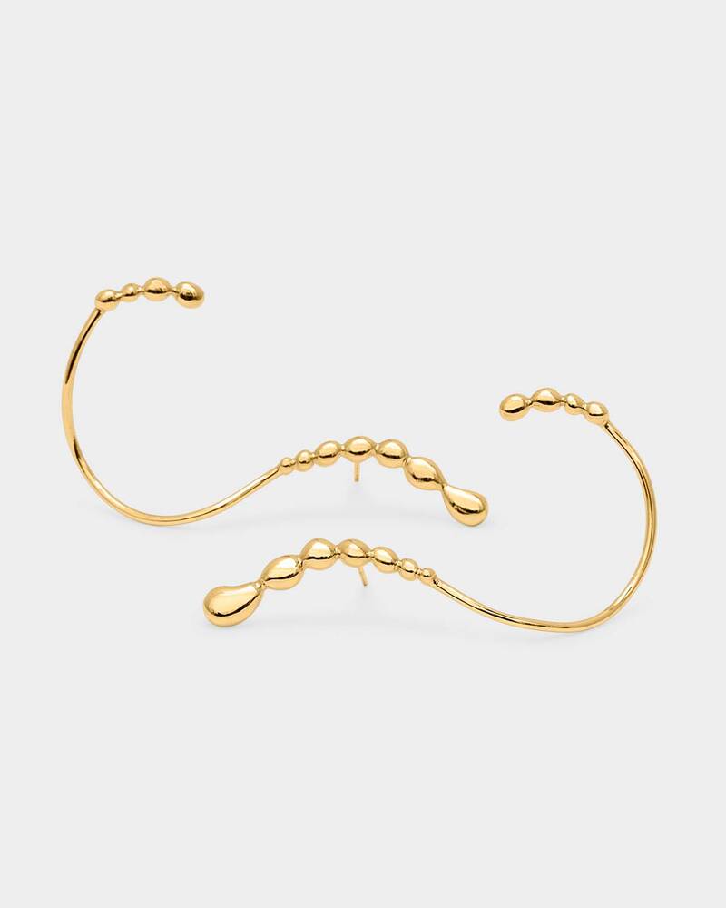 Memories S Earrings in Gold Vermeil
