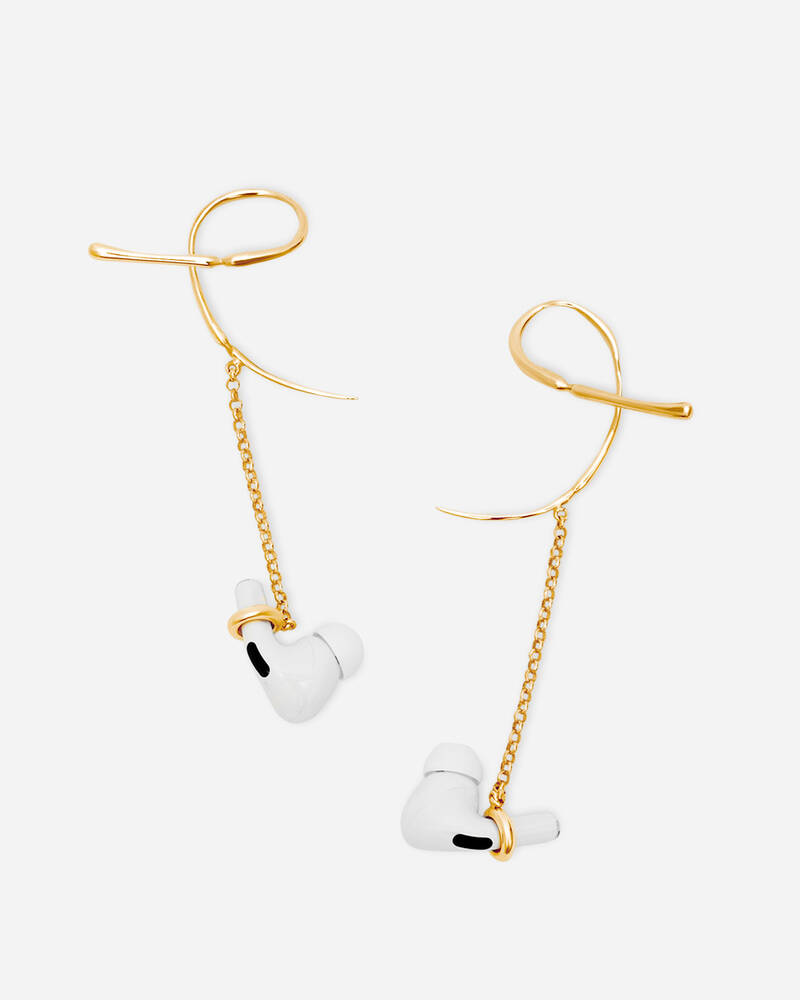 The Pod Cuff in Gold Vermeil