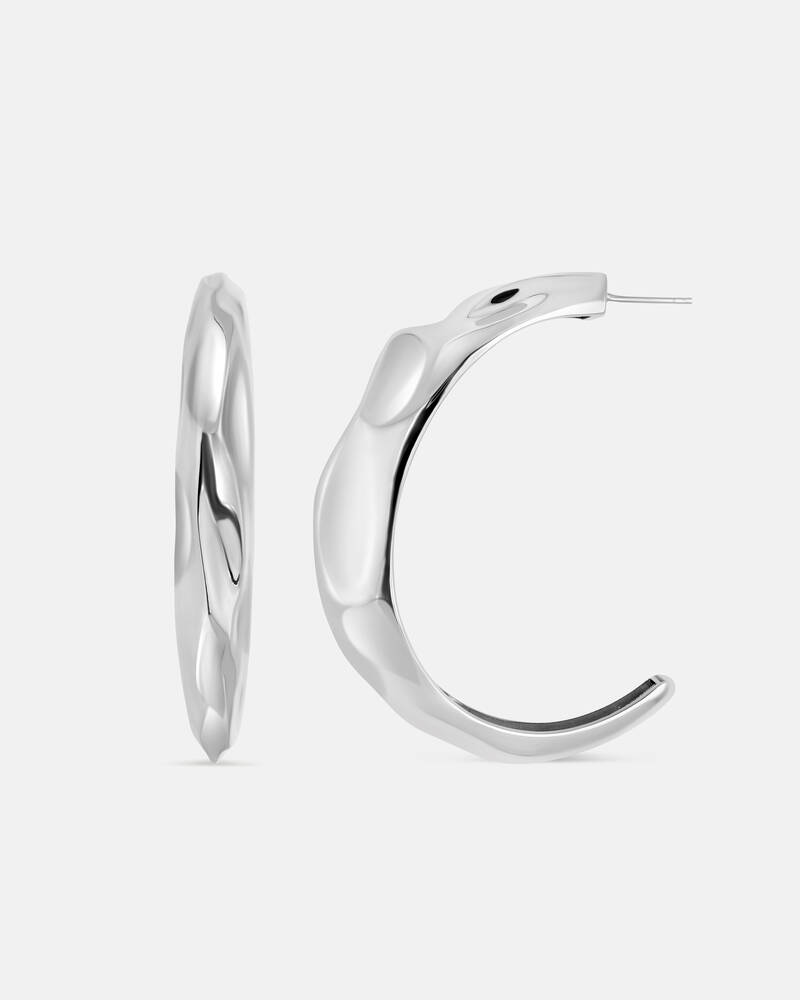 Cosmic Large Hoops Earrings