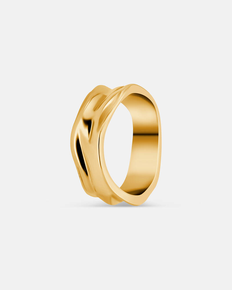 Aurora Medium Ring in 18K Gold Vermeil