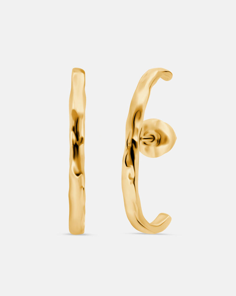 Celestial Slim Earrings in 18K Gold Vermeil