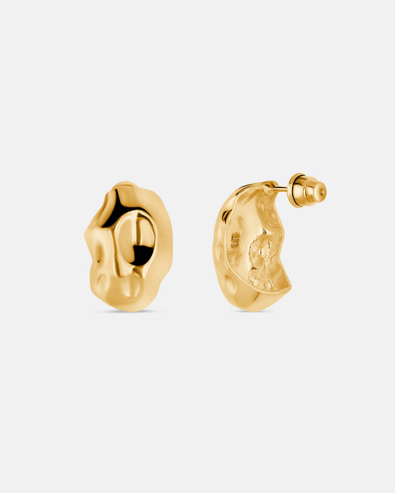 Meteor I Earrings in 18K Gold Vermeil