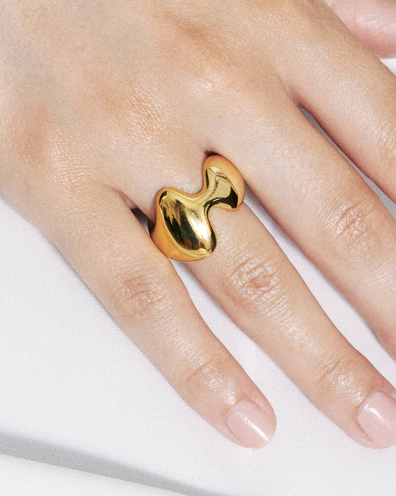 Ocean Dream Ring in Gold Vermeil