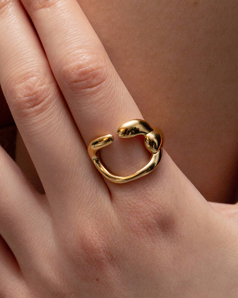 Hope Core Ring in Gold Vermeil