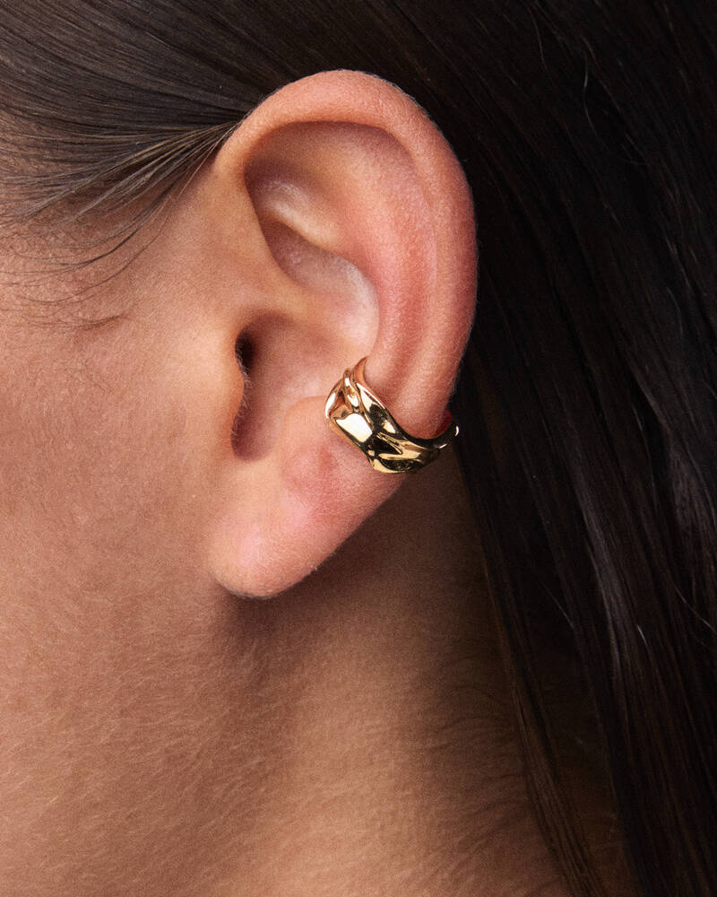 Aurora Ear Cuff in 18K Gold Vermeil