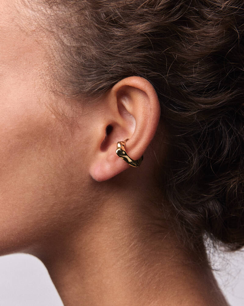 Lunar Ear Cuff in 18K Gold Vermeil