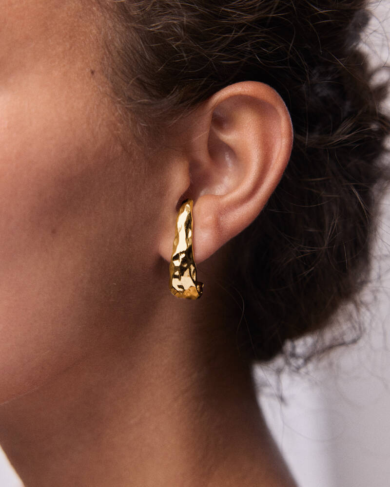 Celestial Medium Earrings in 18K Gold Vermeil