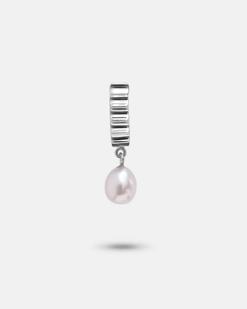 Small Column Drum Hinged Hoop with White Pearl