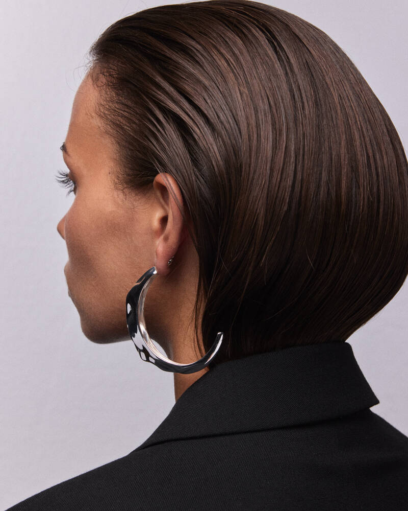 Cosmic Large Hoops Earrings