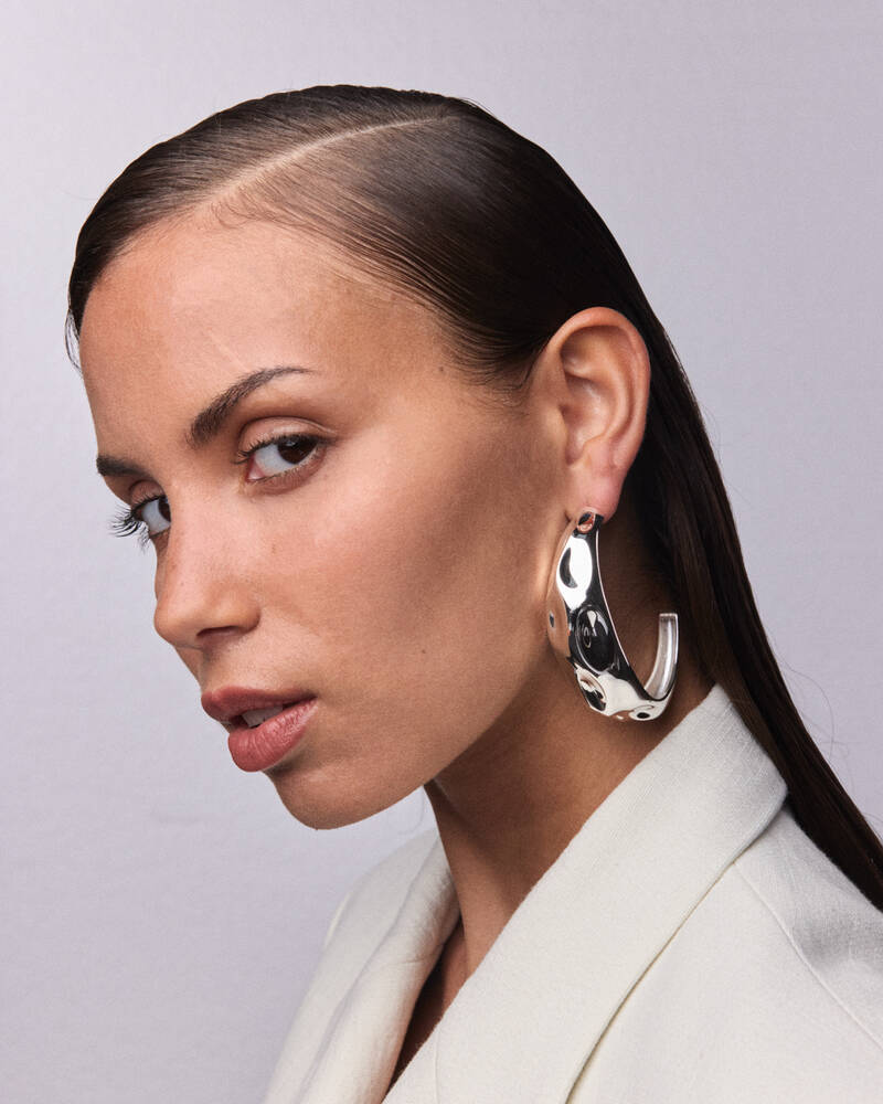 Cosmic XL Hoops Earrings
