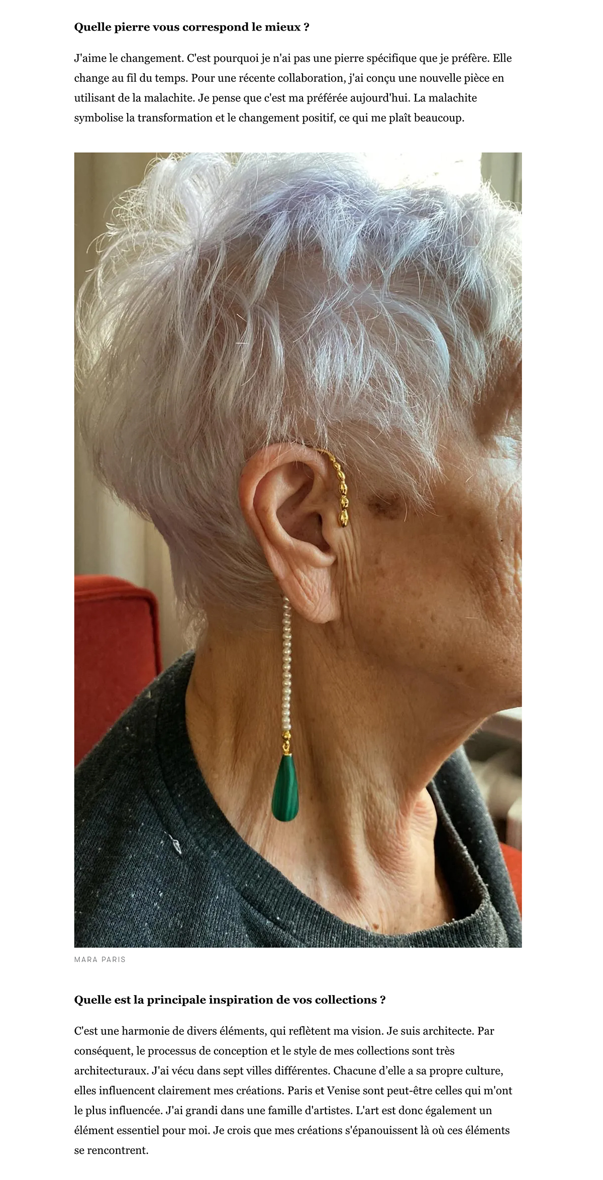 Vogue France - What are the 5 jewels to have absolutely according to this designer who imagined one of the first jewels of AirPods?