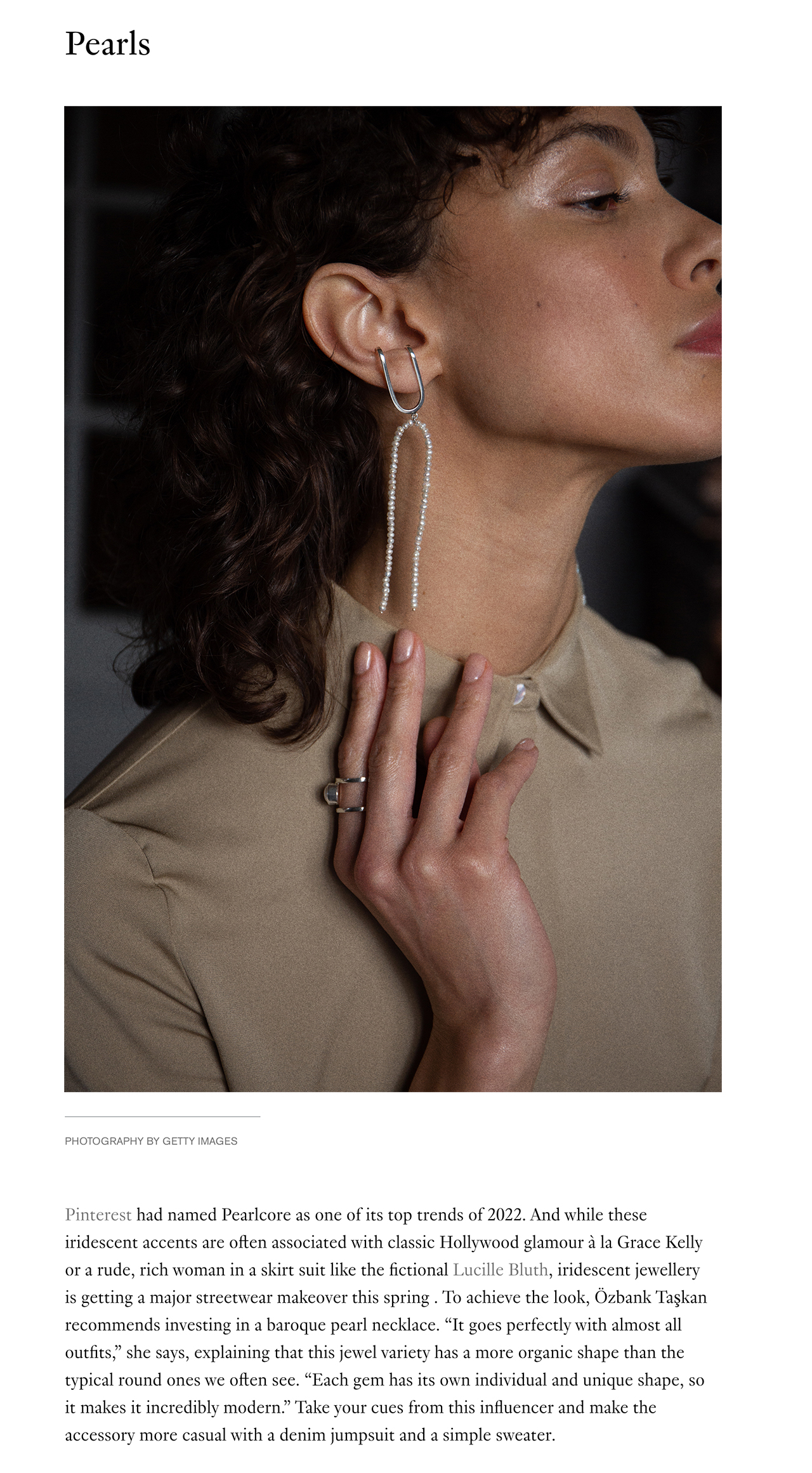 Fashion Magazine - How to Wear Spring’s Jewellery Trends, According to an Architect Turned Designer
