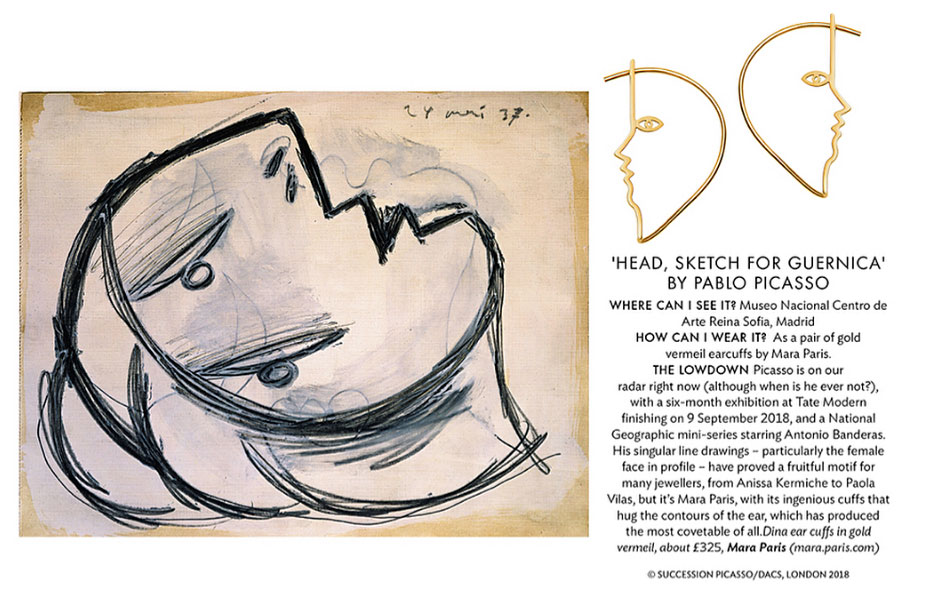 Condé Nast Traveller - Matching your jewellery to your art collection by Jessica Diamond