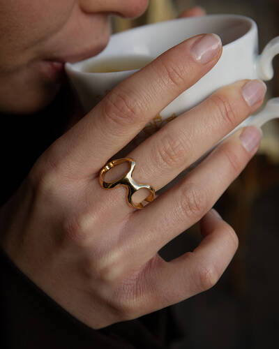 Occasional Dream Ring in Vermeil
