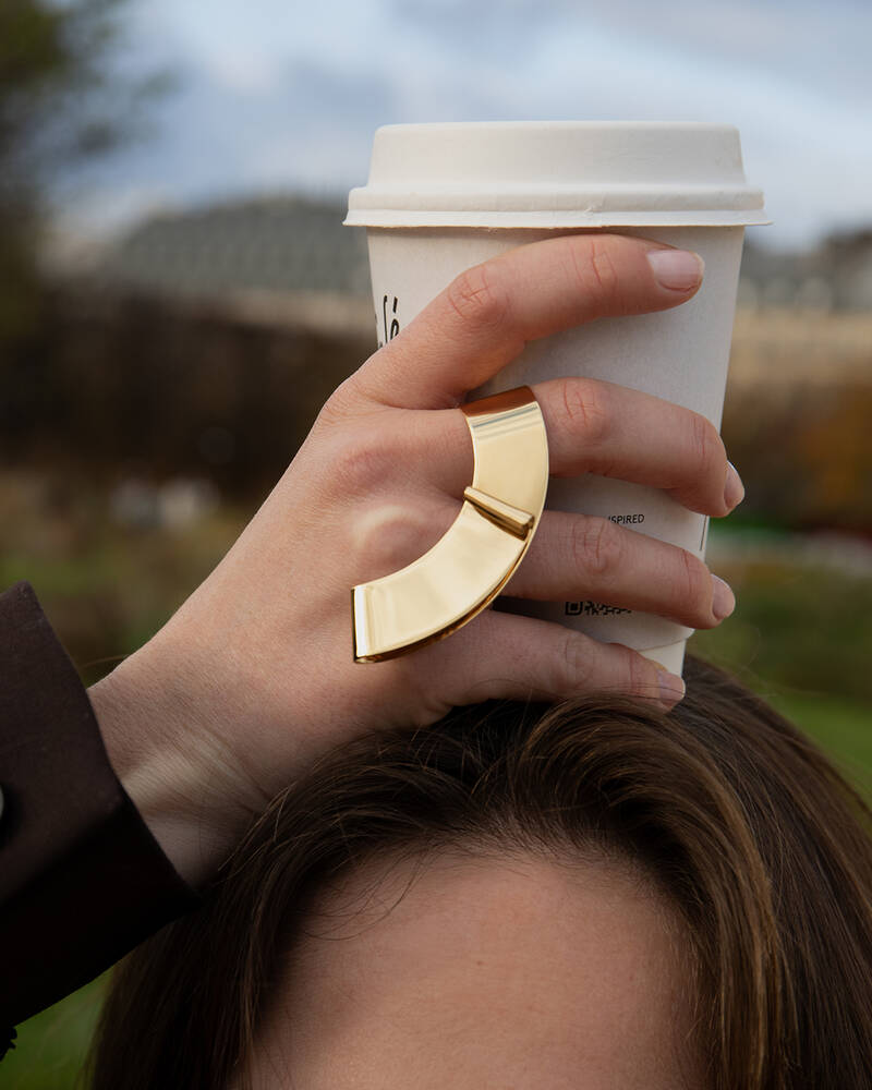 Mona Ring in Gold Vermeil