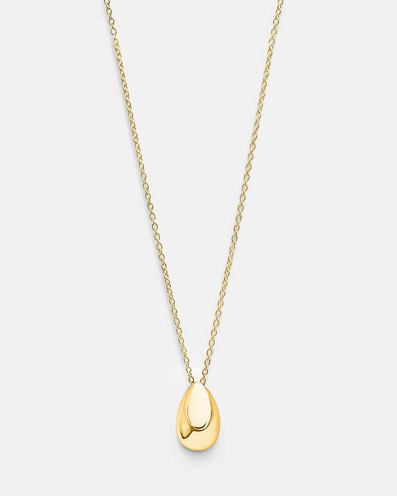Sense Pendant Necklace In Gold Vermeil