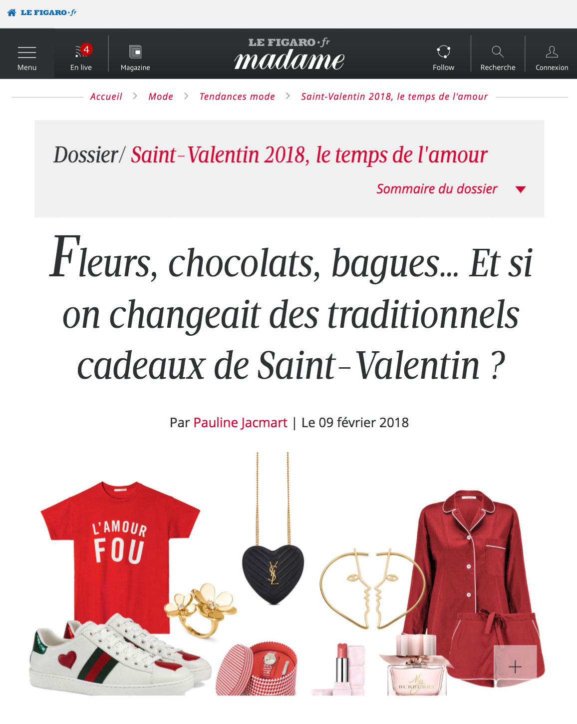 Madame Figaro - Valentine's Day gift guide