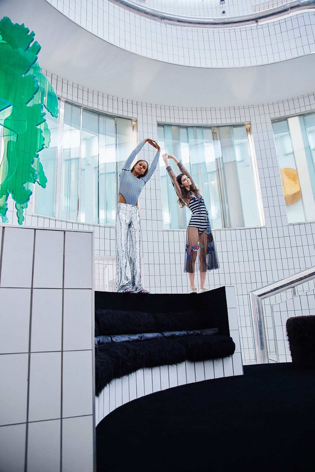 Vogue Italia - There Are Two Fishes On My Sofa by Matteo Strocchia, Sarah Venturini.