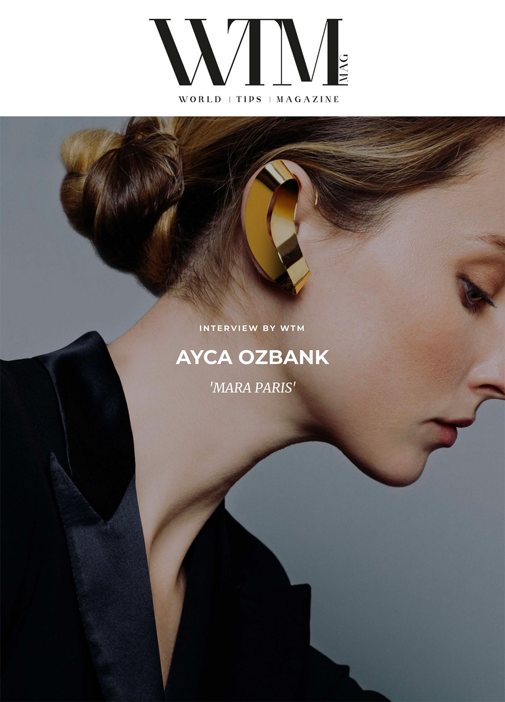 WTM Mag - Interview by WTM with Ayca Ozbank - PLANETEE