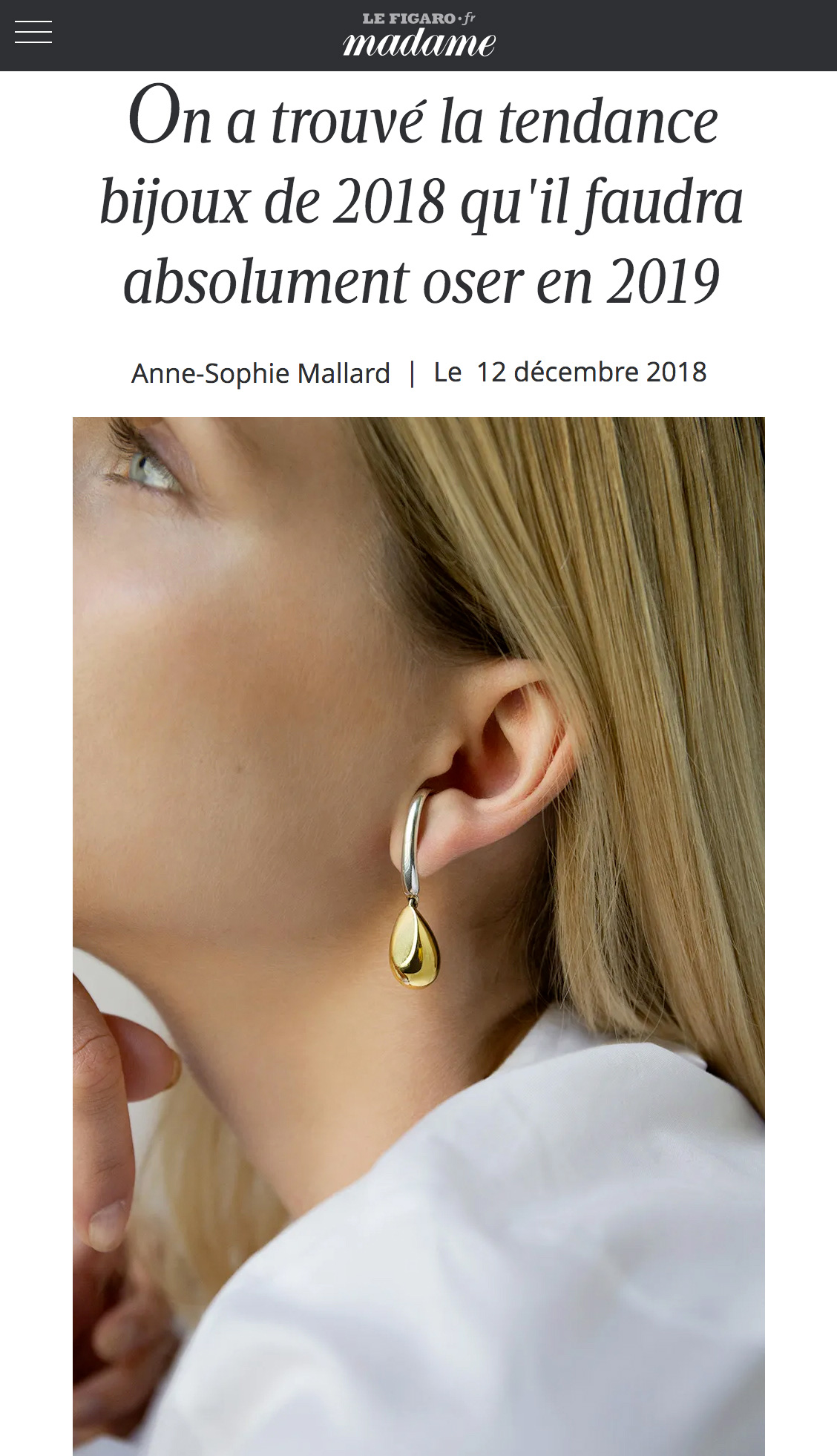 Madame Figaro - Jewelry Trends