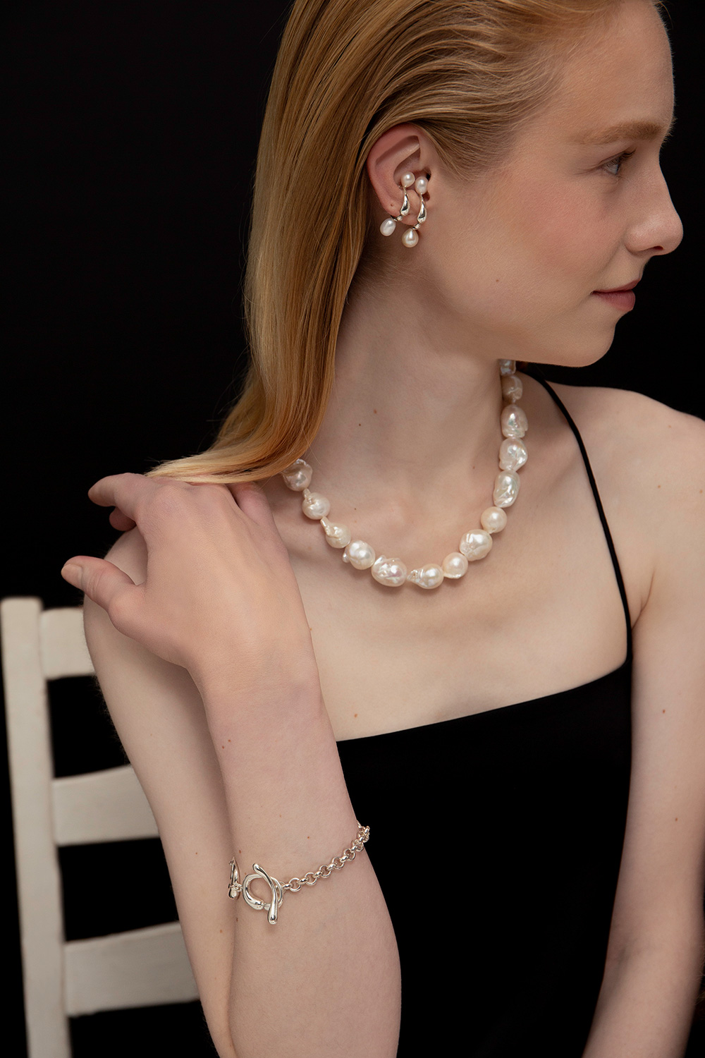 Hope Pearl Ear Cuff