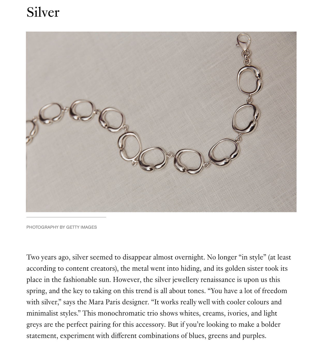Fashion Magazine - How to Wear Spring’s Jewellery Trends, According to an Architect Turned Designer