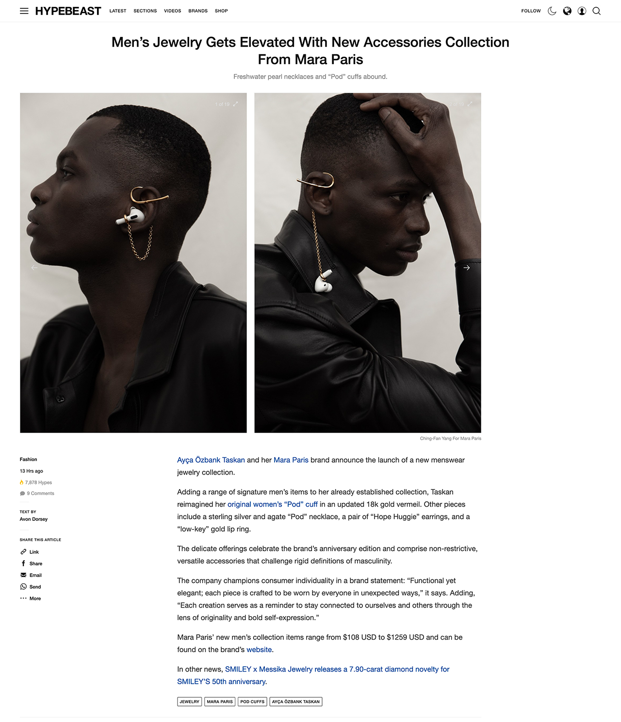 Hypebeast - Men’s Jewelry Gets Elevated With New Accessories Collection From PLANETEE