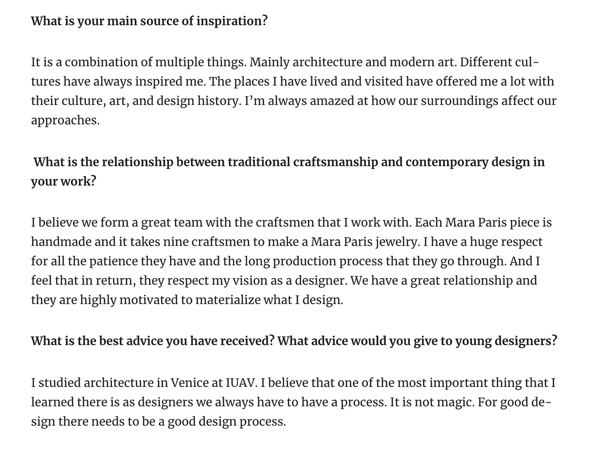 WTM Mag - Interview by WTM with Ayca Ozbank - PLANETEE