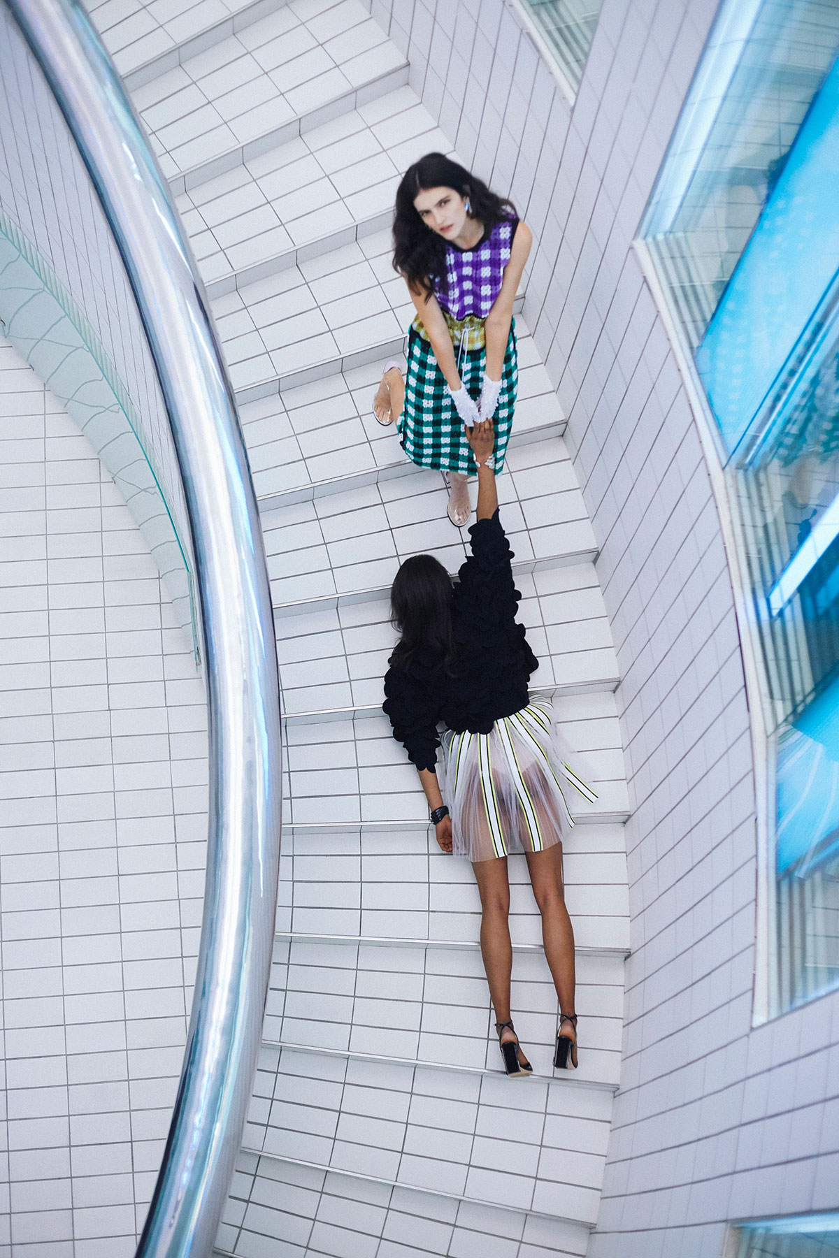 Vogue Italia - There Are Two Fishes On My Sofa by Matteo Strocchia, Sarah Venturini.