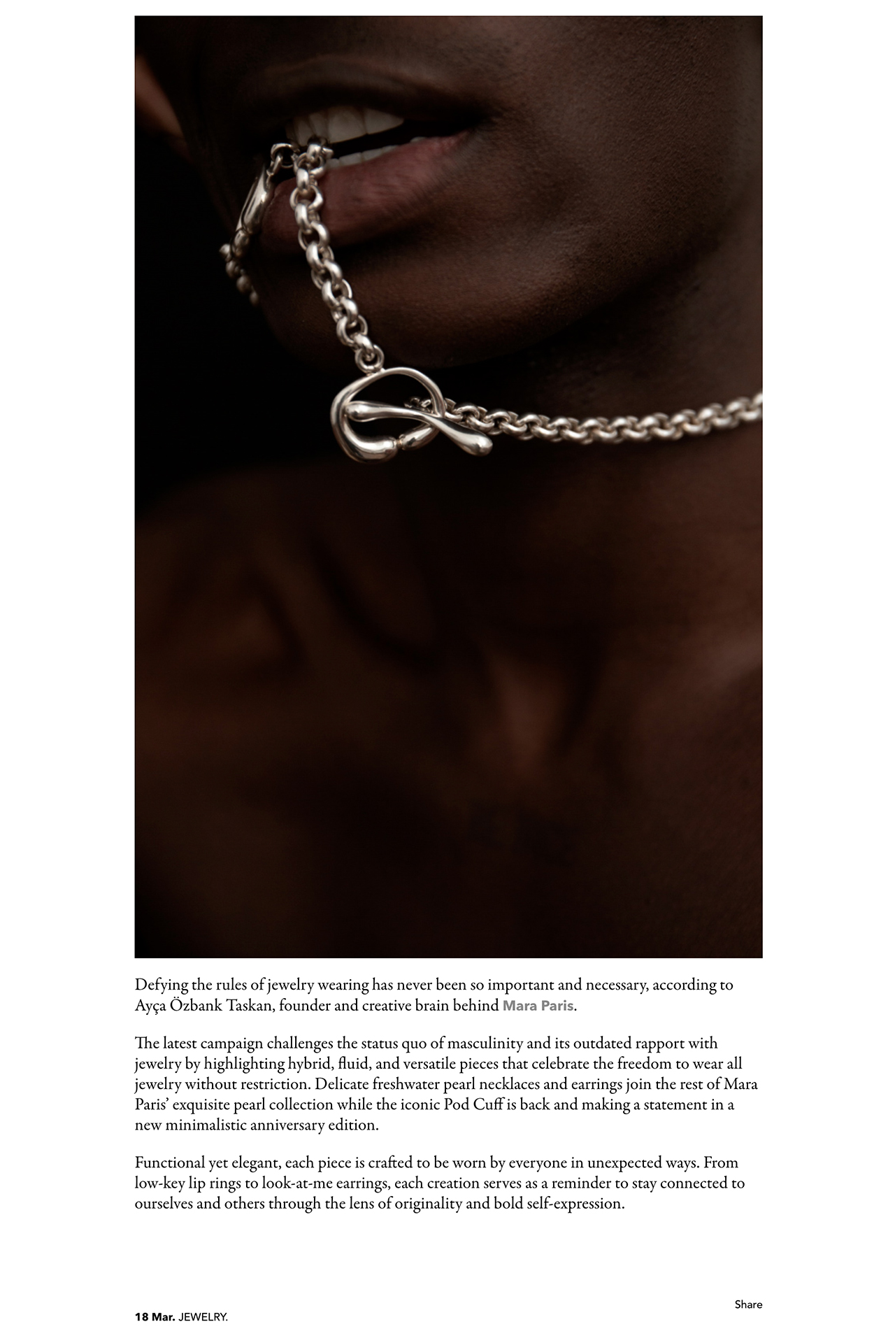 Fucking Young - PLANETEE Launches Men Jewelry